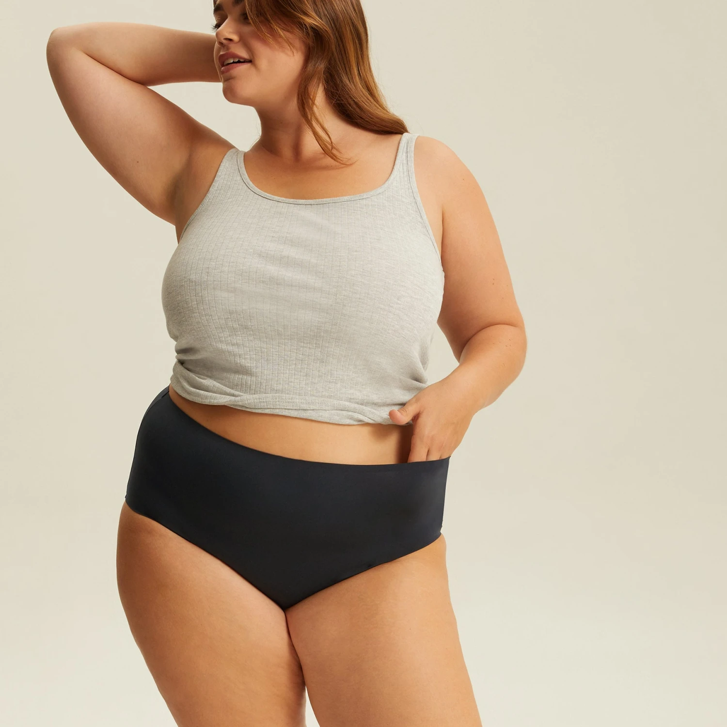 Culotte Très Haute One Size Noir JUST ONE MICRO 6 Culotte Très Haute One Size Noir JUST ONE MICRO – Image 4