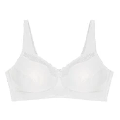 Soutien-gorge Sans Armatures Blanc Cotton Comfort